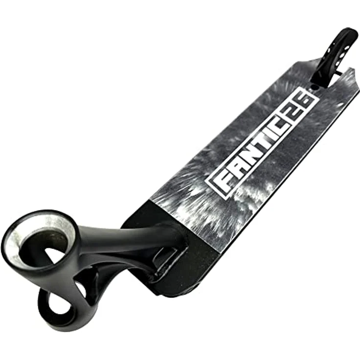 Fantic26 Stuntscooter Stunt-Scooter Griptape 58,5cm x 15,5cm Schwarz/Weiß, reißfestes PVC Material, Aggressiver wetterfester Kleber – Bild 4