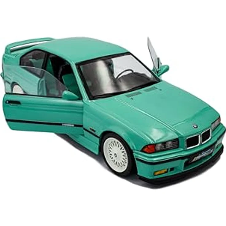 Solido BMW M3 E36 Coupé 1:18 Modellauto, Mintgrün, Präzises Die-Cast Sammlermodell, Hochwertige Verarbeitung, Authentische Details – Bild 4