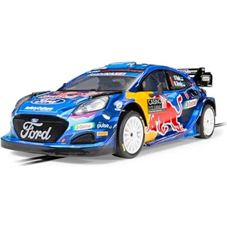 Scalextric C4501 1:32 Ford Puma Rally1 MC 2023 HD Slotcar - Rennbahnauto mit detailgetreuem Design und integrierter Fahrerfigur – Bild 2