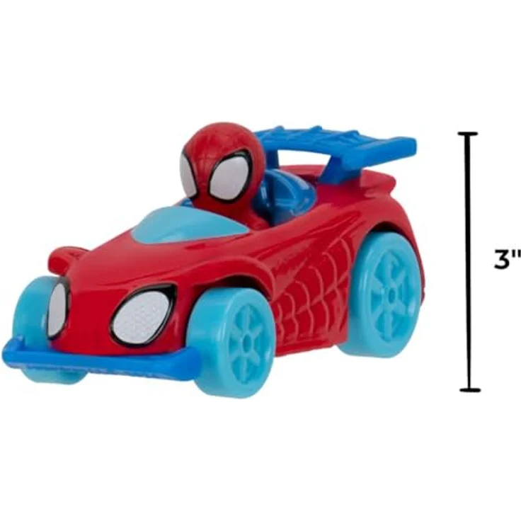 Spiderman Spidey 61 cm Looping Rennbahn, inklusive exklusivem Diecast-Fahrzeug für Kinder ab 3 Jahren – Bild 2