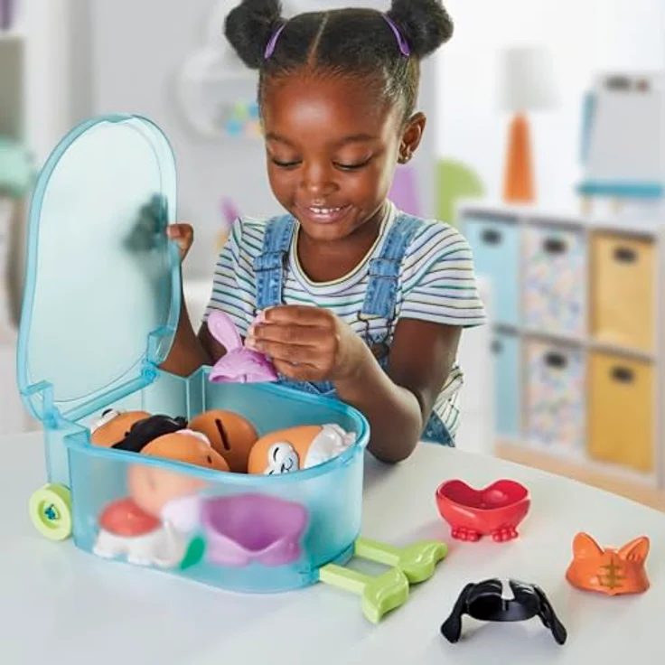 Mr. Potato Head Potato Head Tierische Knollen Spielzeugset, 31 Teile mit 4 Kartoffelkörpern für kreative Tierkreationen, geeignet für Kleinkinder ab 2 Jahren – Bild 3