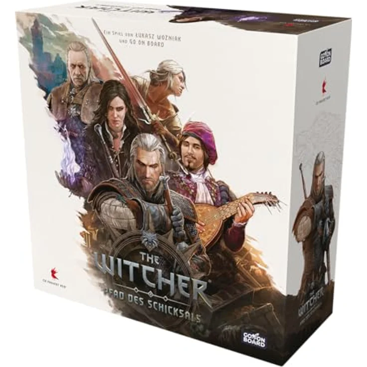 Go On Board The Witcher: Pfad des Schicksals (Deluxe-Edition), Kennerspiel mit 13 Miniaturen, 1-5 Spieler, ab 14 Jahren, Deutsch – Bild 3