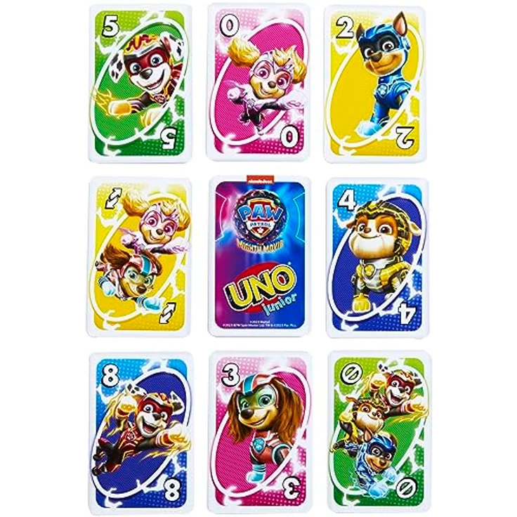 UNO Junior Nickelodeon Paw Patrol The Movie 2 Kartenspiel | Familie, Erwachsene & Party Spieleabend | 2 bis 6 Spieler – Bild 5