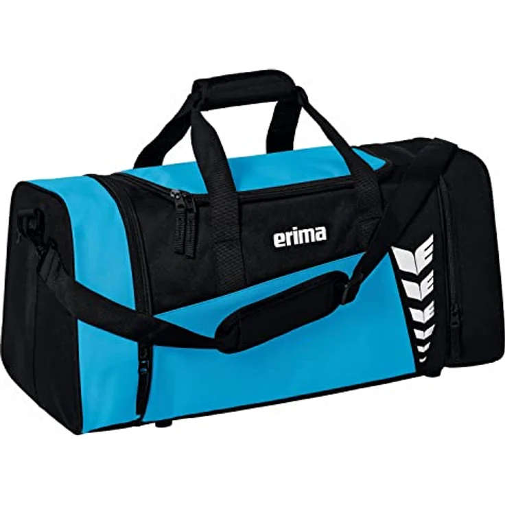 Erima Sporttasche SIX WINGS Sporttasche, mit Nassfach und Belüftung, schwarz – Bild 2