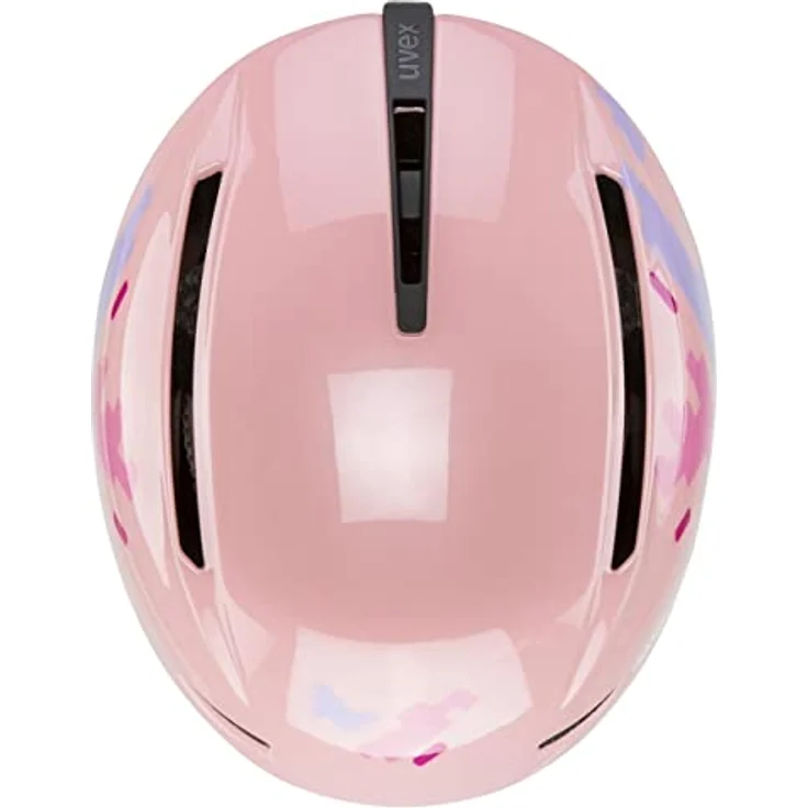 uvex Unisex Kinder, viti Skihelm, pink Puzzle, 51-55 cm – Bild 5