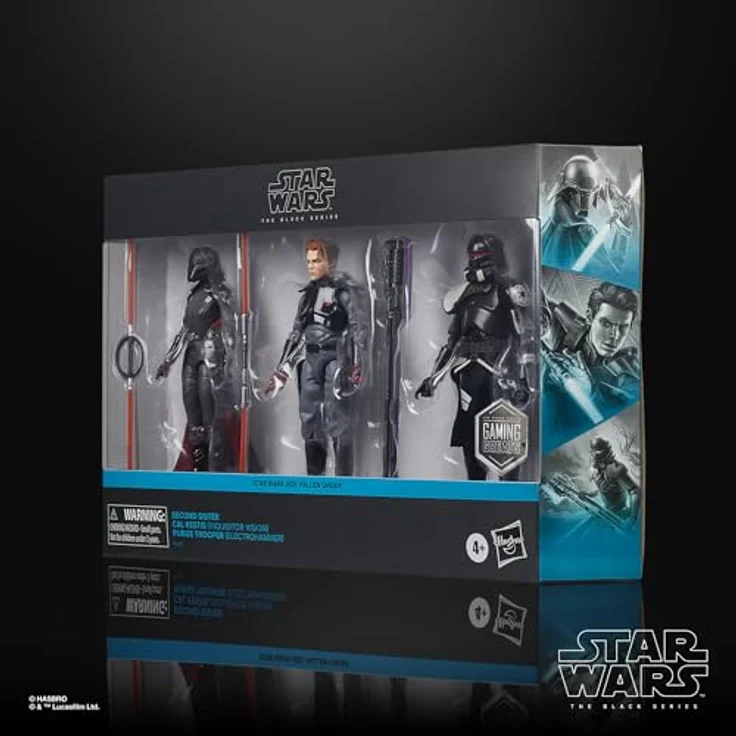 Star Wars The Black Series Zweite Schwester & Cal Kestis, Action-Figuren (15 cm) mit Lichtschwert und Elektrohammer, Sammelfiguren zu Star Wars Jedi: Fallen Order – Bild 3
