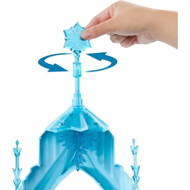 Disney Interactive Studios Disney Die Eiskönigin Elsa Ice Castle Playset, Puppenhaus mit 24 Teilen, 88,9 cm hoch – Bild 4