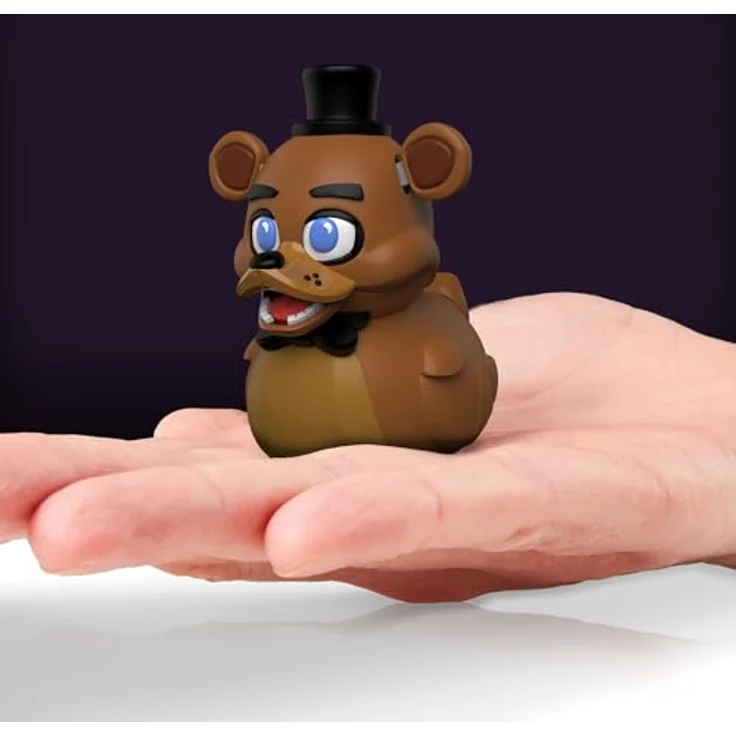 TUBBZ Mini: Five Nights at Freddy's - Freddy Fazbear Cosplaying Rubber Duck Vinyl Figure, Sammlerstück für Fans, 5 cm groß, ideal für Regale und Schreibtische, bunt – Bild 2