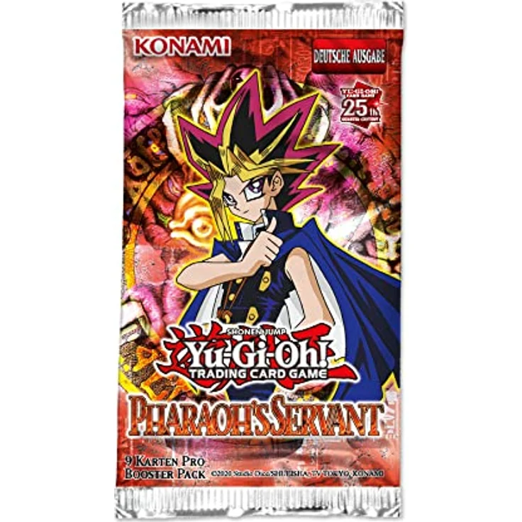 Yu-Gi-Oh! TRADING CARD GAME Pharaohs Servant Display-Deutsche Ausgabe, 25th Anniversary Edition, Sammelkarten Booster-Set mit 105 Karten – Bild 2
