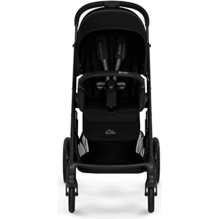 Cybex Talos S Lux, All-Terrain Kinderwagen mit pannensicheren Rädern und fortschrittlicher Federung, Moon Black – Bild 3