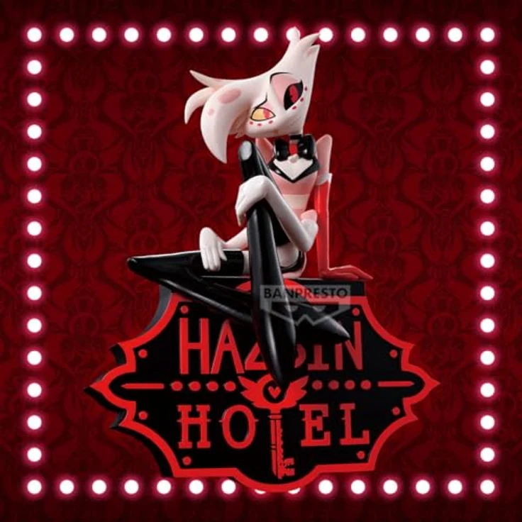 Banpresto Hazbin Hotel - Angel Dust Monitor Top, limitierte PVC-Sammelfigur, hochwertig, offiziell lizenziert – Bild 6