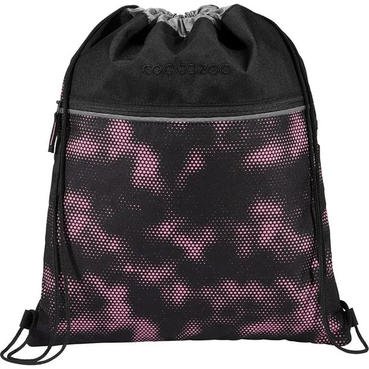 coocazoo Sporttasche Turnbeutel, 10 Liter (1-tlg) - Kindersporttasche mit Reflexstreifen, extra Reißverschlusstasche, hochwertige Materialien