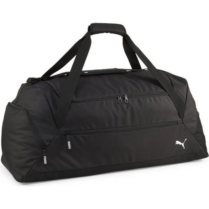 PUMA Sporttasche teamGOAL 24 Teambag L, Großes Hauptfach mit zusätzlichen Reißverschlussfächern, Schwarz