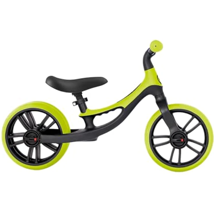 Globber Go Bike Elite Duo, Laufrad in hellgrün mit ergonomischem Design und höhenverstellbarem Sattel – Bild 5
