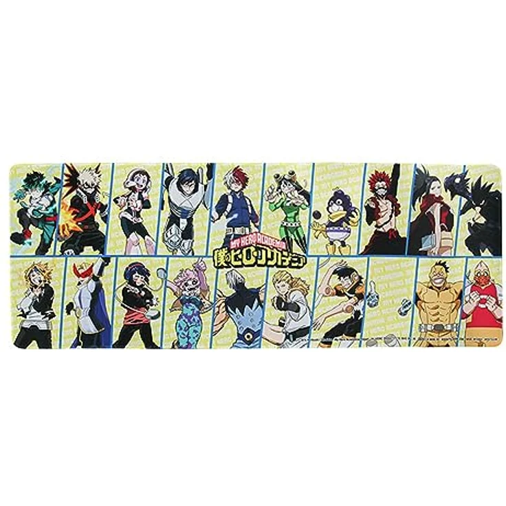 EPEE Merch - My Hero Academia Schreibtischunterlage Figuren, 30cm x 80cm, hochwertige Sammleredition – Bild 1