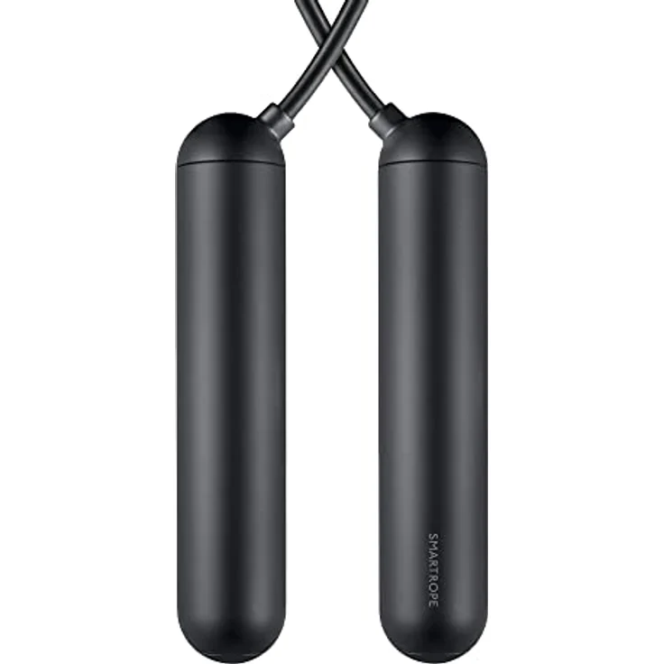 Tangram Factory, Smart - LED-eingebettetes Springseil (M, Schwarz) – Bild 2