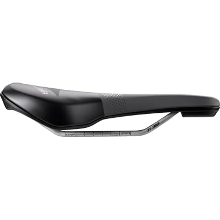 Selle Italia X-BOW TI Sattel schwarz, Fahrradsitz mit 7 mm Schiene, hoher Komfort und Vibrationabsorption – Bild 3