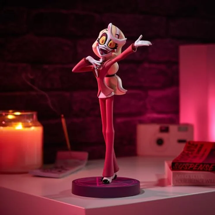 Numskull Hazbin Hotel Charlie Morningstar PVC-Statue, 24 cm, detaillierte Figur auf Pentagramm-Basis – Bild 2