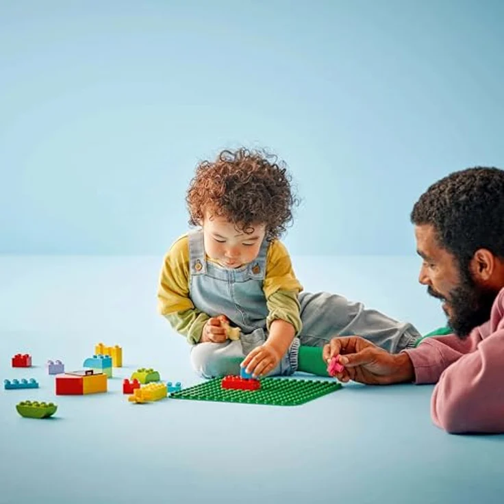 LEGO DUPLO Classic 10460 Bauplatte, grün, 38 cm x 38 cm, kreatives Bauspielzeug für Vorschulkinder ab 18 Monaten – Bild 5