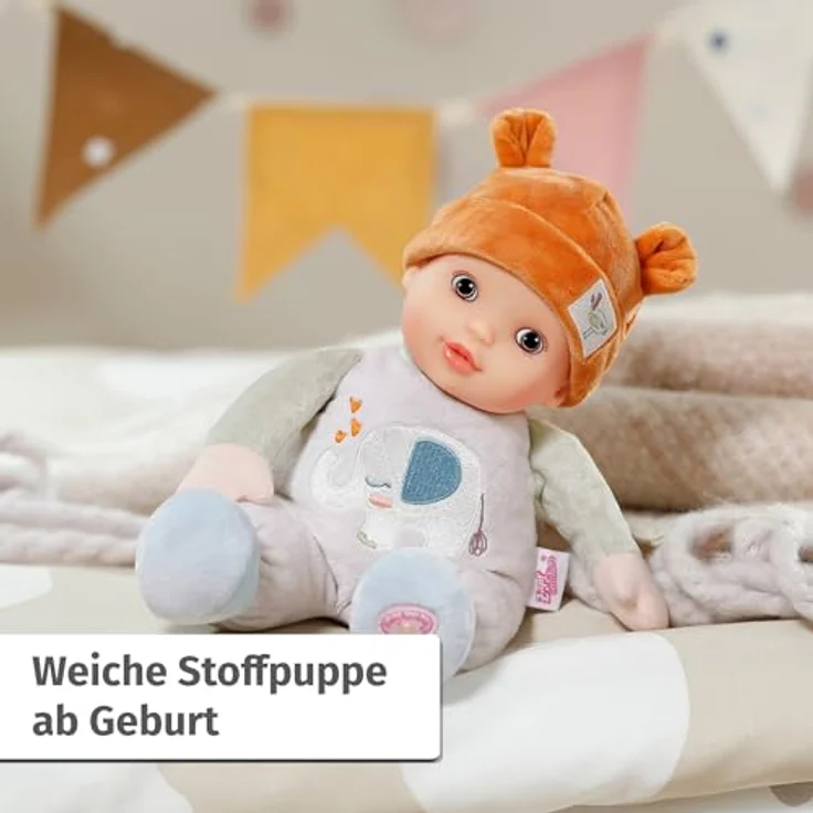 Baby Annabell Sweetie Sand, 30 cm Babypuppe mit weichem Körper und Rassel für Babys ab 0 Jahren – Bild 2