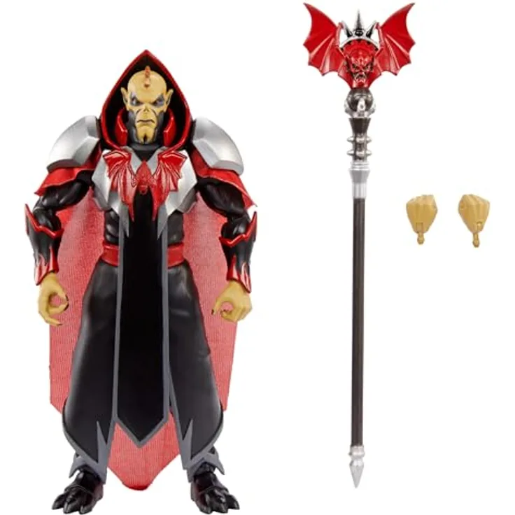 Masters of the Universe Masterverse Deluxe Actionfigur, 30 bewegliche Gelenke, austauschbare Teile, ca. 18 cm, HYC53