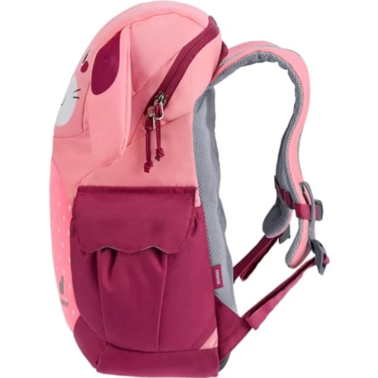 Deuter Kikki Kinderrucksack, 28 cm, Polyester, rosa (blossom-raspberry) – Bild 3