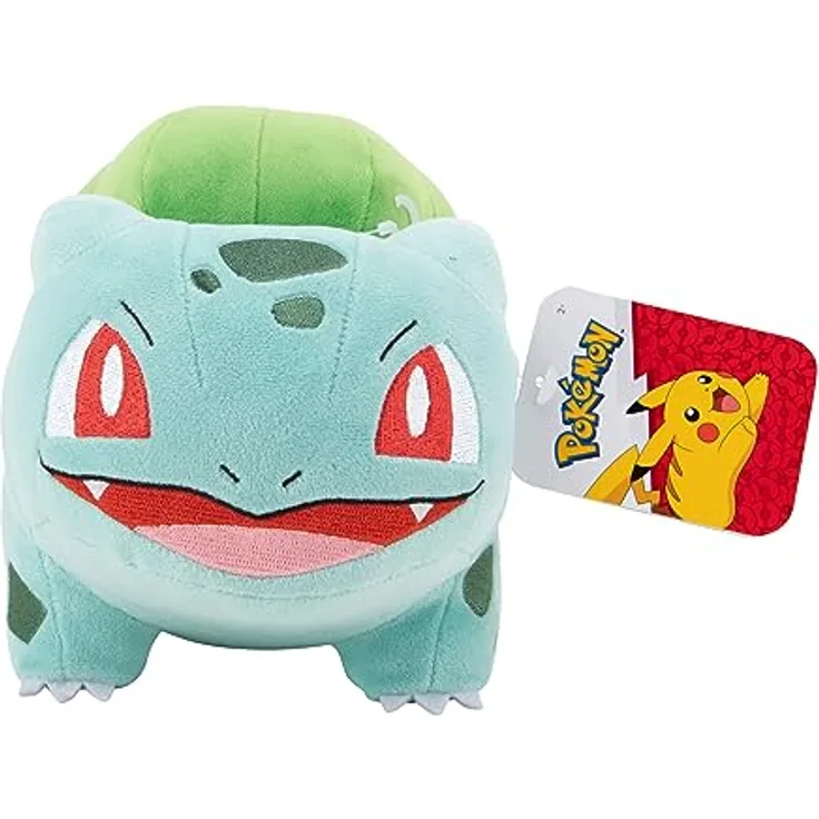 Pokémon PKW3083 - 20cm Plüsch - Bisasam, offizielles Plüsch