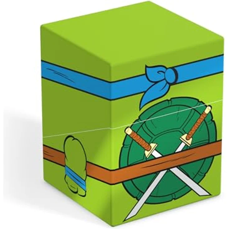 Ultimate Guard Squaroes - Squaroe Teenage Mutant Ninja Turtles™ 006 - Leonardo, Sammelkarten Zubehör für bis zu 100 Karten – Bild 3
