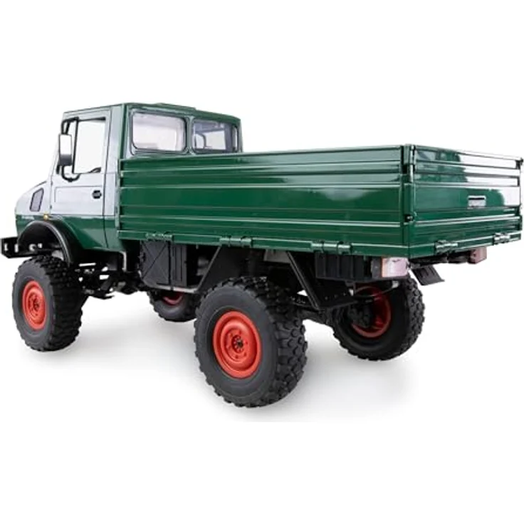 Amewi Mercedes-Benz Unimog Lizenzfahrzeug 4WD 1:12 grün - Preisvergleich – Bild 4