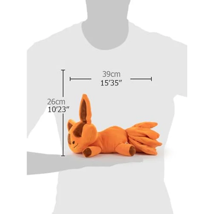 BARRADO Kuscheltier Naruto Figuren, Sammler-Edition, 30cm, Super Soft Qualität (Kurama Schlafend) – Bild 5