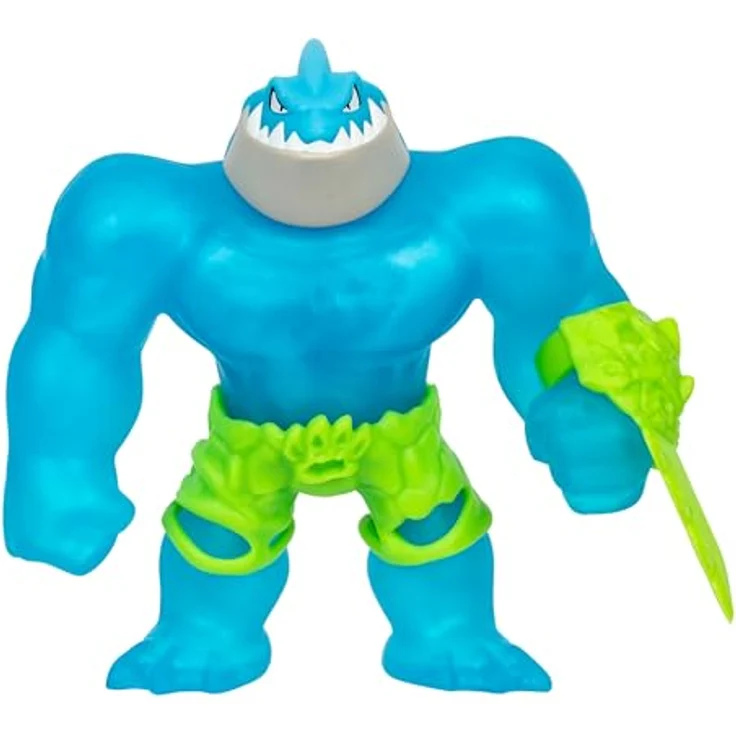 Heroes of Goo Jit Zu Meteor Madness Thrash-Actionfigur, dehnbar, mit einzigartiger Schleimfüllung und Meteorschwert, bis auf das Dreifache dehnbar – Bild 1