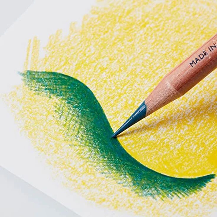 Derwent Lightfast Buntstifte, 72 Stück im Metalletui, 4mm Runder Kern in Premium-Stärke, Cremige Textur, Ideal für Kunst, Zeichnen & Malen, Professionelle Qualität, 2302722 – Bild 4