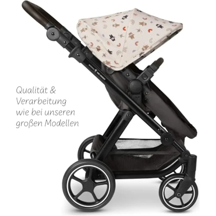 ABC Design Migno - Teddy, Puppenwagen für Puppen bis 53 cm, passend für Puppen-Eltern ab 3 Jahren – Bild 5