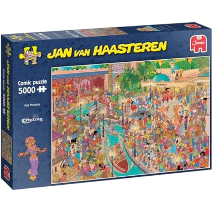 Jumbo 1110100313 Efteling FATA Morgana-5000 Teile Puzzlespiel, Mehrfarbig – Bild 1