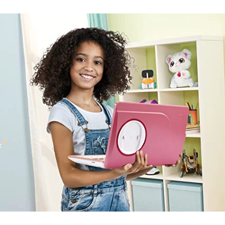 Vtech Genio Lernlaptop pink – Lerncomputer mit Internetzugang, Textprogramm und Lerninhalten zu Buchstaben, Wörtern, Mathe, Logik u. v. m. – Für Kinder von 5-12 Jahren – Bild 5