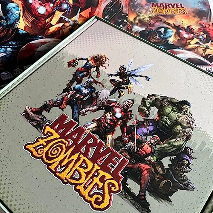 Asmodee Marvel Zombies - Brettspiel Zombicide für 1-6 Spieler, italienische Ausgabe, ab 14 Jahren – Bild 3