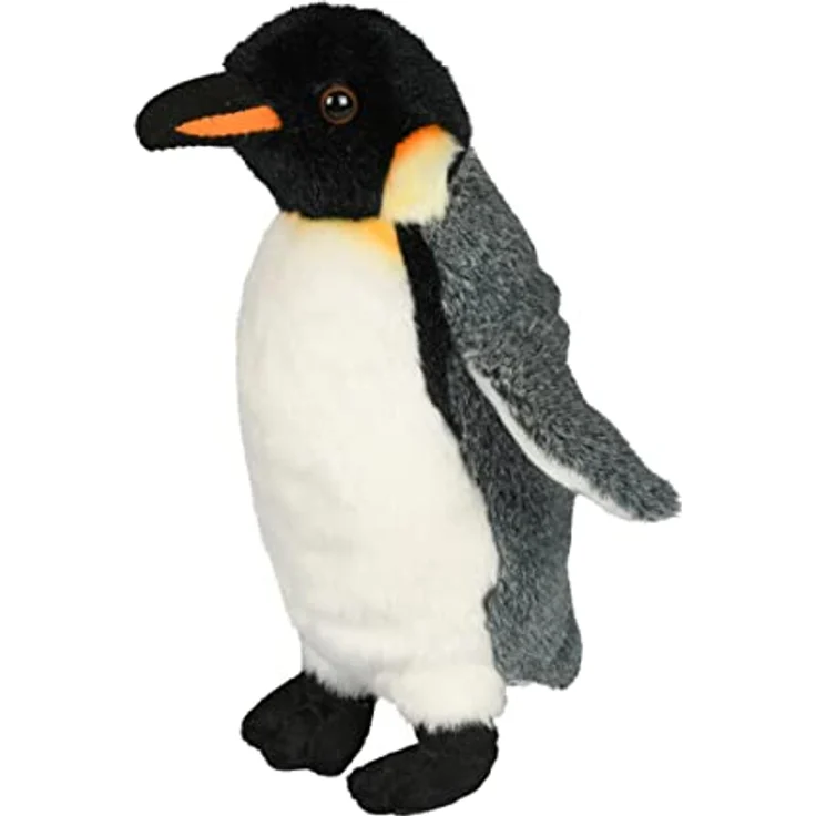 Uni-Toys Kuscheltier Kaiserpinguin - 19 cm (Höhe) - Plüsch-Vogel, Pinguin - Plüschtier, lebensecht und kuschelweich - ideal zum Spielen und Dekorieren – Bild 4