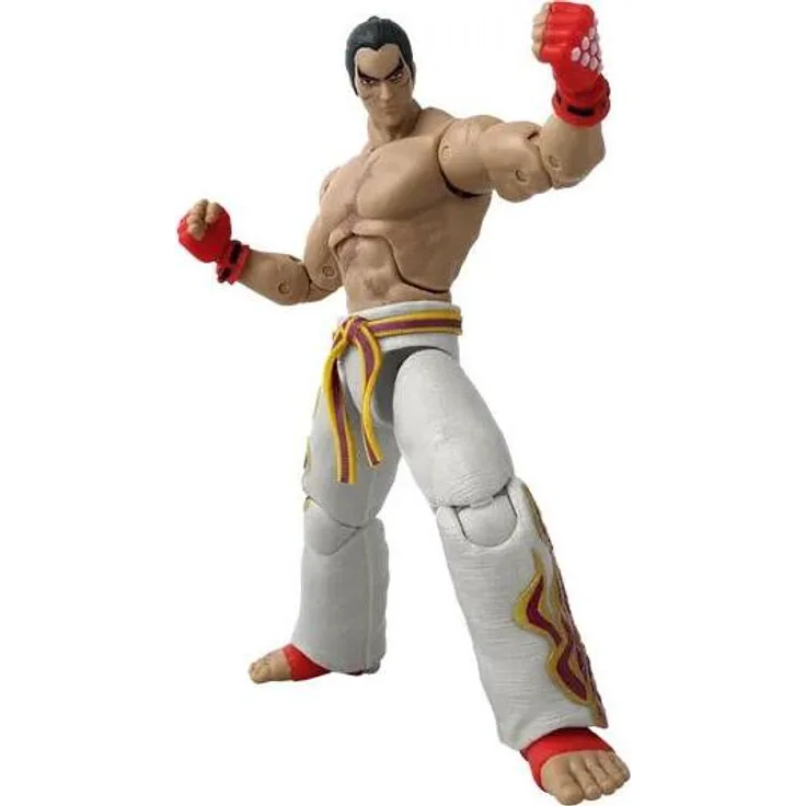 Bandai Kazuya Mishima, Sammelfigur aus der Game Dimension-Serie, 25,4 cm hoch, schwarz/grau