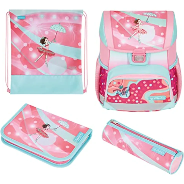 Herlitz Schulranzenset Loop Plus Ballet Love – Bild 2