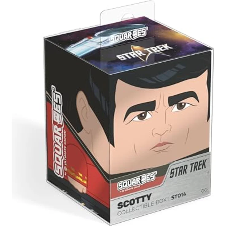 Ultimate Guard Squaroes Squaroe Star Trek: The Original Series ST014 - Scotty, Sammelbox für TCG-Decks, Platz für bis zu 100 Spielkarten – Bild 8