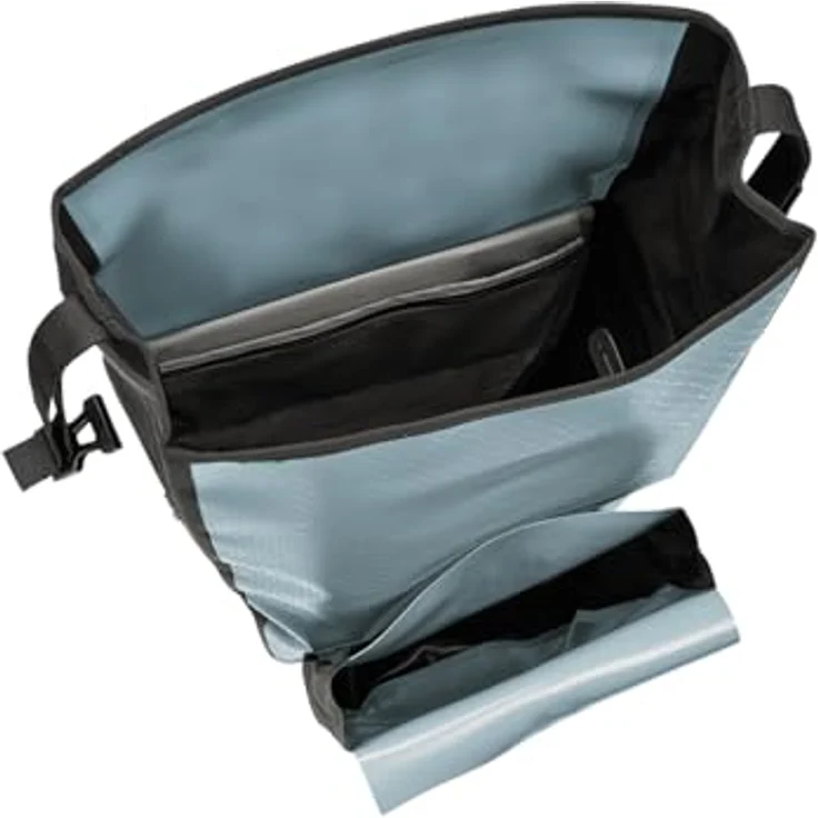 VAUDE Aqua Back Plus Single (Rec), Kinderfahrradtasche mit wasserdichtem Wickelverschluss, blau – Bild 3