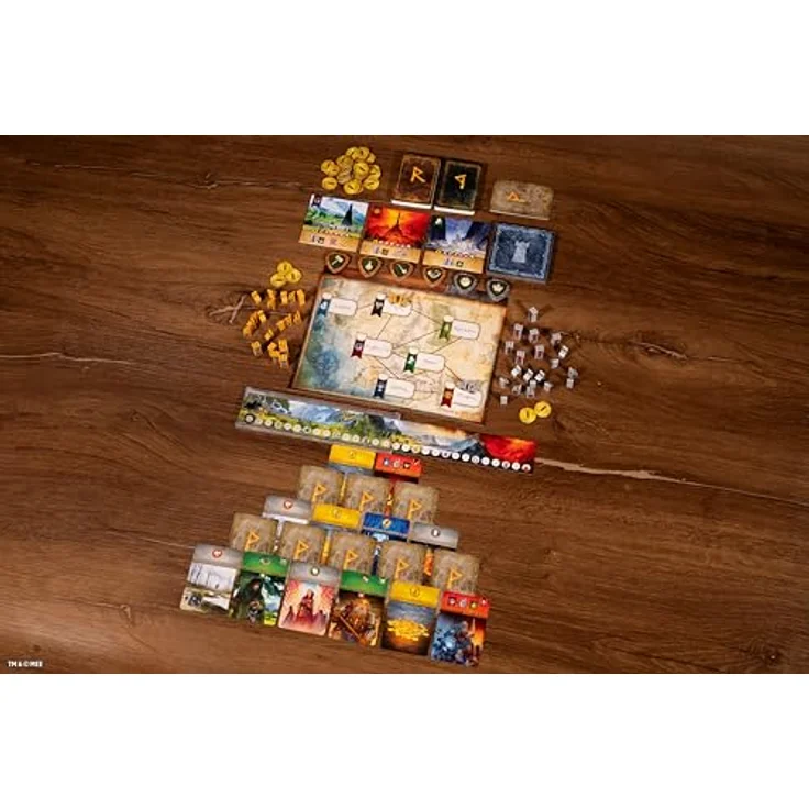 Repos Production - Der Herr der Ringe: Duell um Mittelerde Brettspiel - Strategisches Brettspiel für 2 Spieler - Ab 10 Jahren, 30 Minuten Spielzeit - Unterstützt bei Farbwechsel - Antoine Bauza und Bruno Cathala – Bild 4