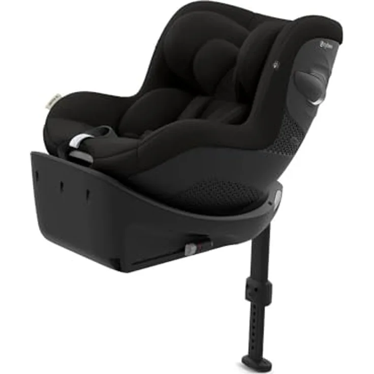 Cybex SIRONA Gi I-SIZE, Reboarder mit Neugeboreneneinlage, 360° Drehung, Magic Black