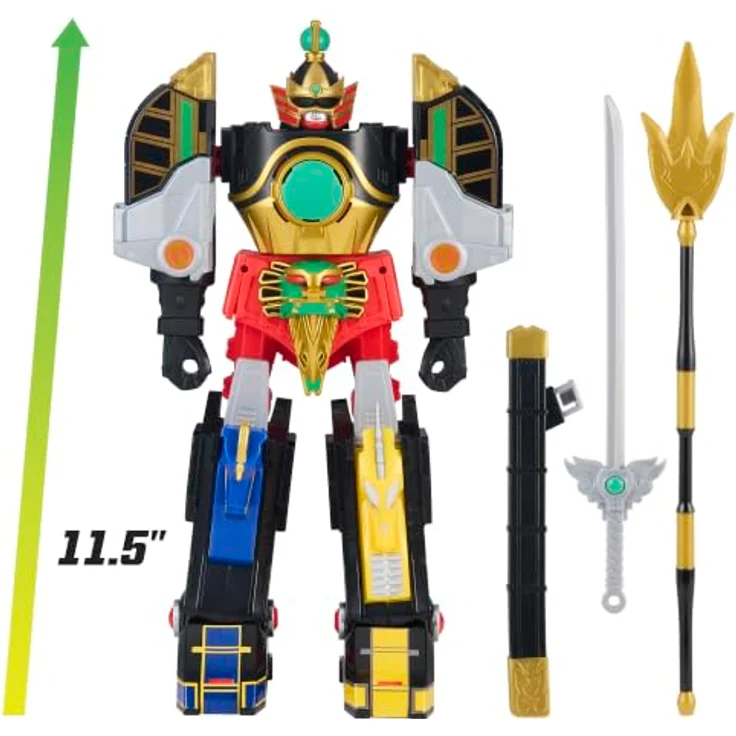 Playmates Toys Power Rangers Thunder Megazord mit Mega Power Sword, Actionfigur 28 cm – Bild 7