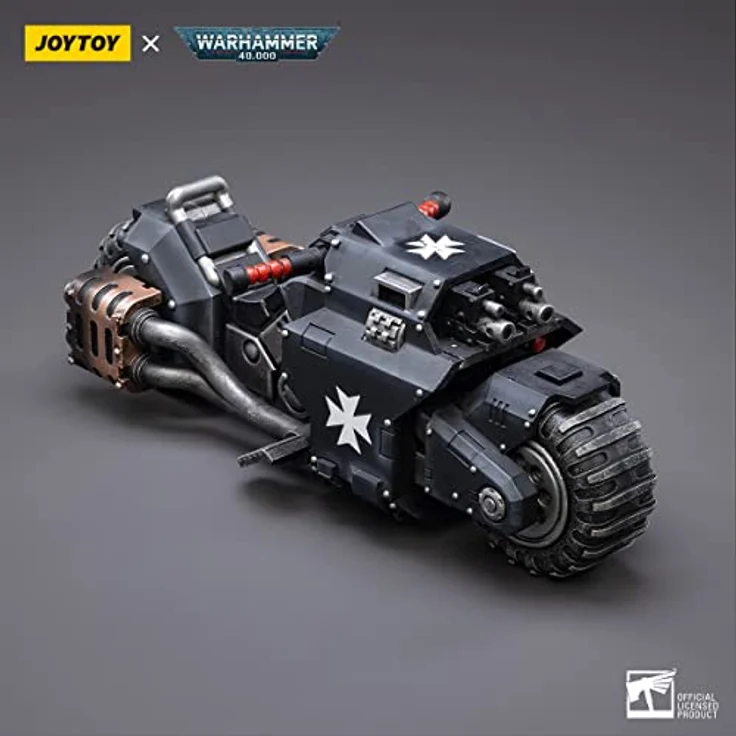 NoName WARHAMMER 40K Black Templars Outriders, detailreiche Figurine mit 8,5 cm Höhe, kompatibel mit 1/18 Actionfiguren – Bild 3