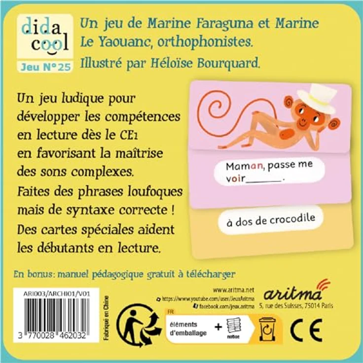 Asmodée Lernspiel Mon chihuahua, interaktives Sprachspiel für Kinder ab 4 Jahren, Französisch – Bild 3