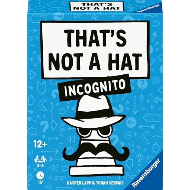 Ravensburger That's not a hat - Incognito, Brettspiel mit 110 Karten und Regeln für unvergessliche Partien – Bild 9