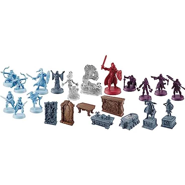 Hasbro Gaming HeroQuest - Der Mond des Schreckens Abenteuerpack, Erweiterung mit 29 Miniaturen und 10 Abenteuern, Französisch – Bild 5