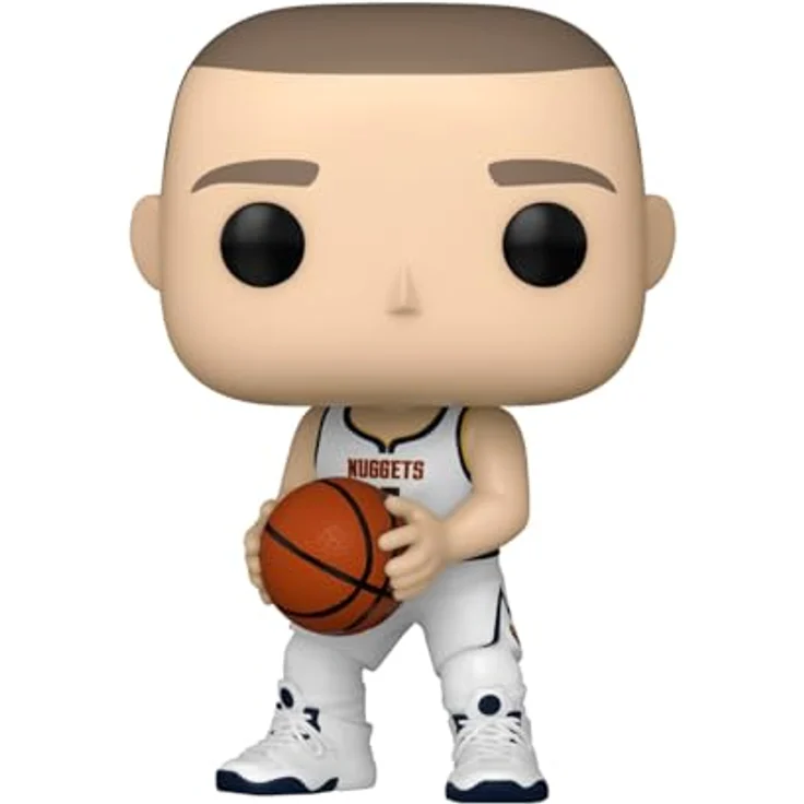 Funko Pop! NBA Nikola Jokic Vinyl-Sammelfigur, 9,5 cm, offiziell lizenziertes Geschenk für NBA-Fans und Sammler – Bild 2