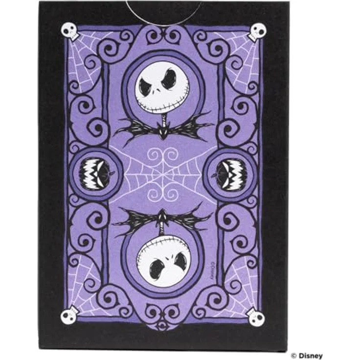 Bicycle 10044157 Nightmare Before Christmas, White Kartenspiel mit Jack Skellington Motiv – Bild 3